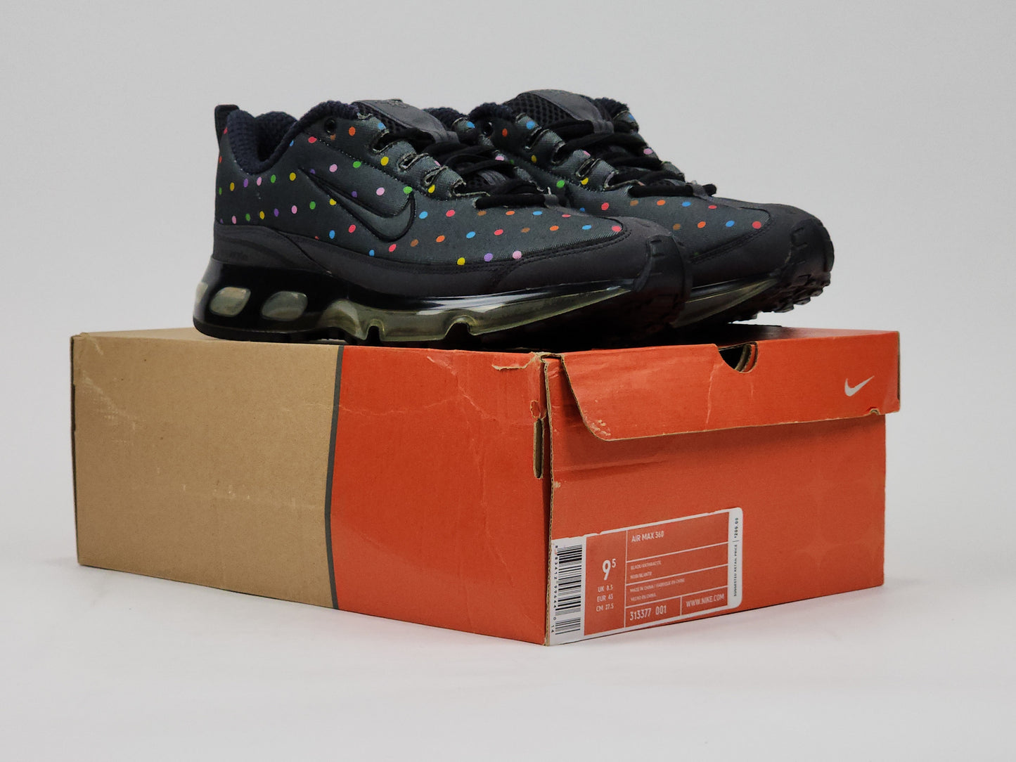 2006 NIKE AIR MAX 90 360 ONE TIME ONLY UNION POLKA DOT (NON WEARABLE)