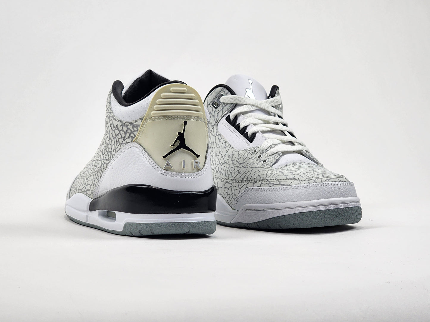 2007 AIR JORDAN 3 RETRO WHITE FLIP