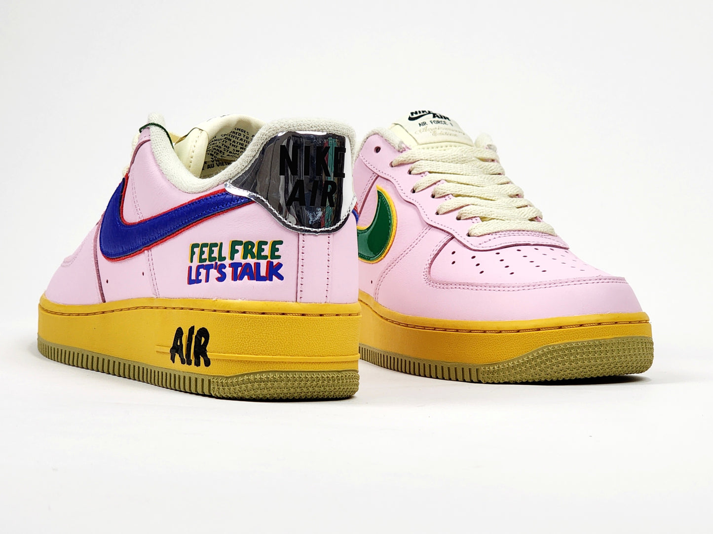 2022 NIKE AIR FORCE 1 LOW '07 FEEL FREE, LET'S TALK