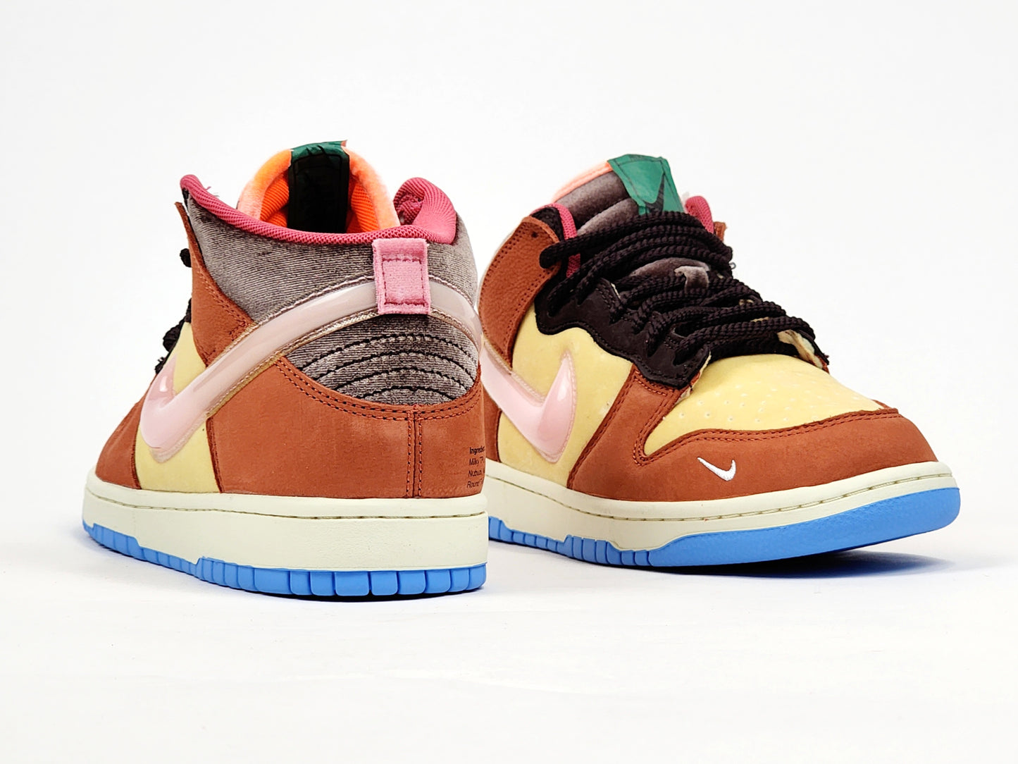 2021 NIKE DUNK MID SOCIAL STATUS FREE LUNCH CHOCOLATE MILK