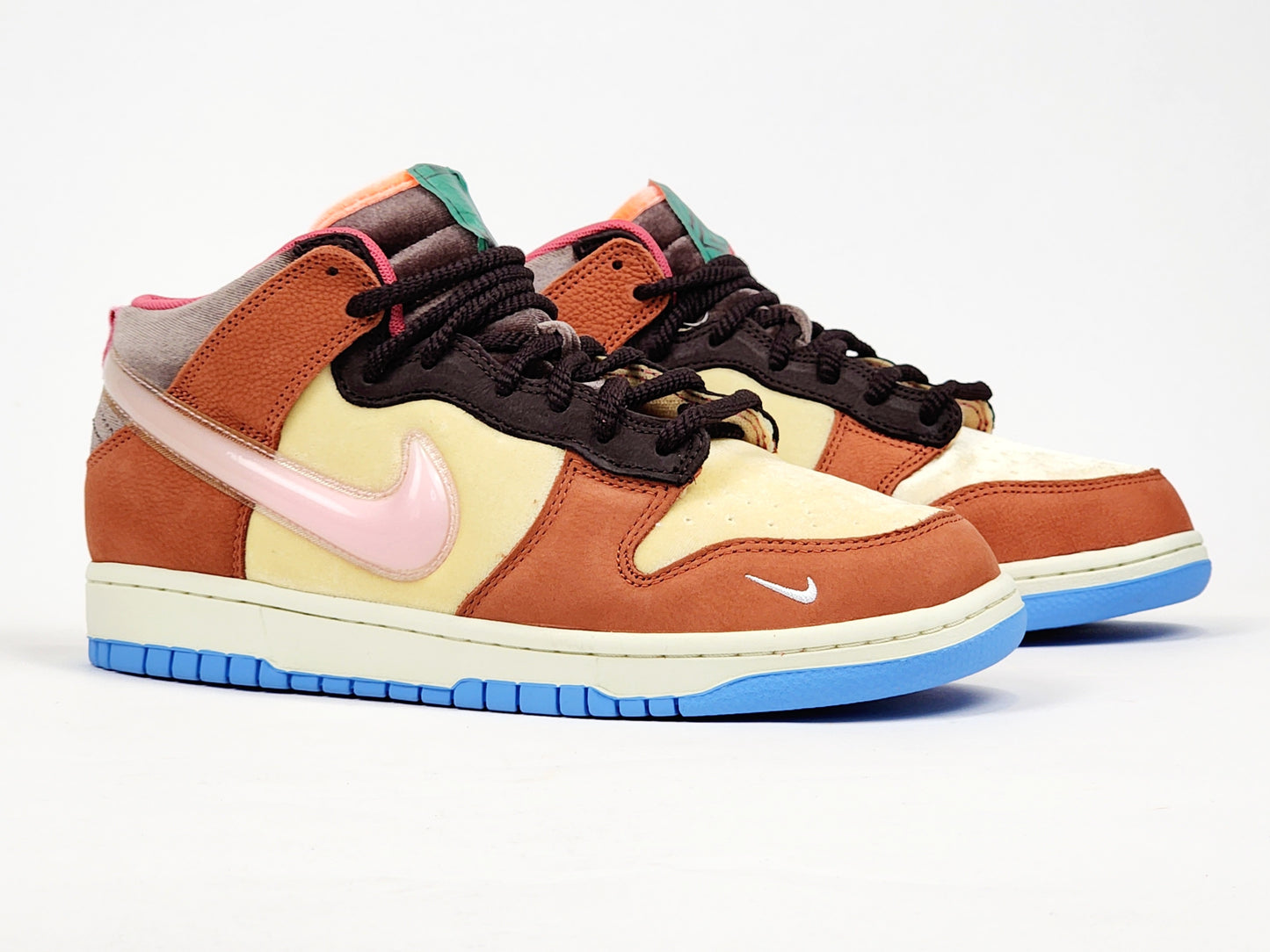 2021 NIKE DUNK MID SOCIAL STATUS FREE LUNCH CHOCOLATE MILK