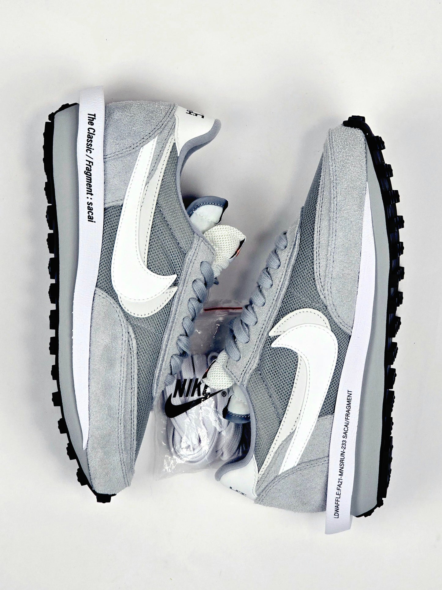 2021 NIKE LD WAFFLE SF SACAI FRAGMENT GREY