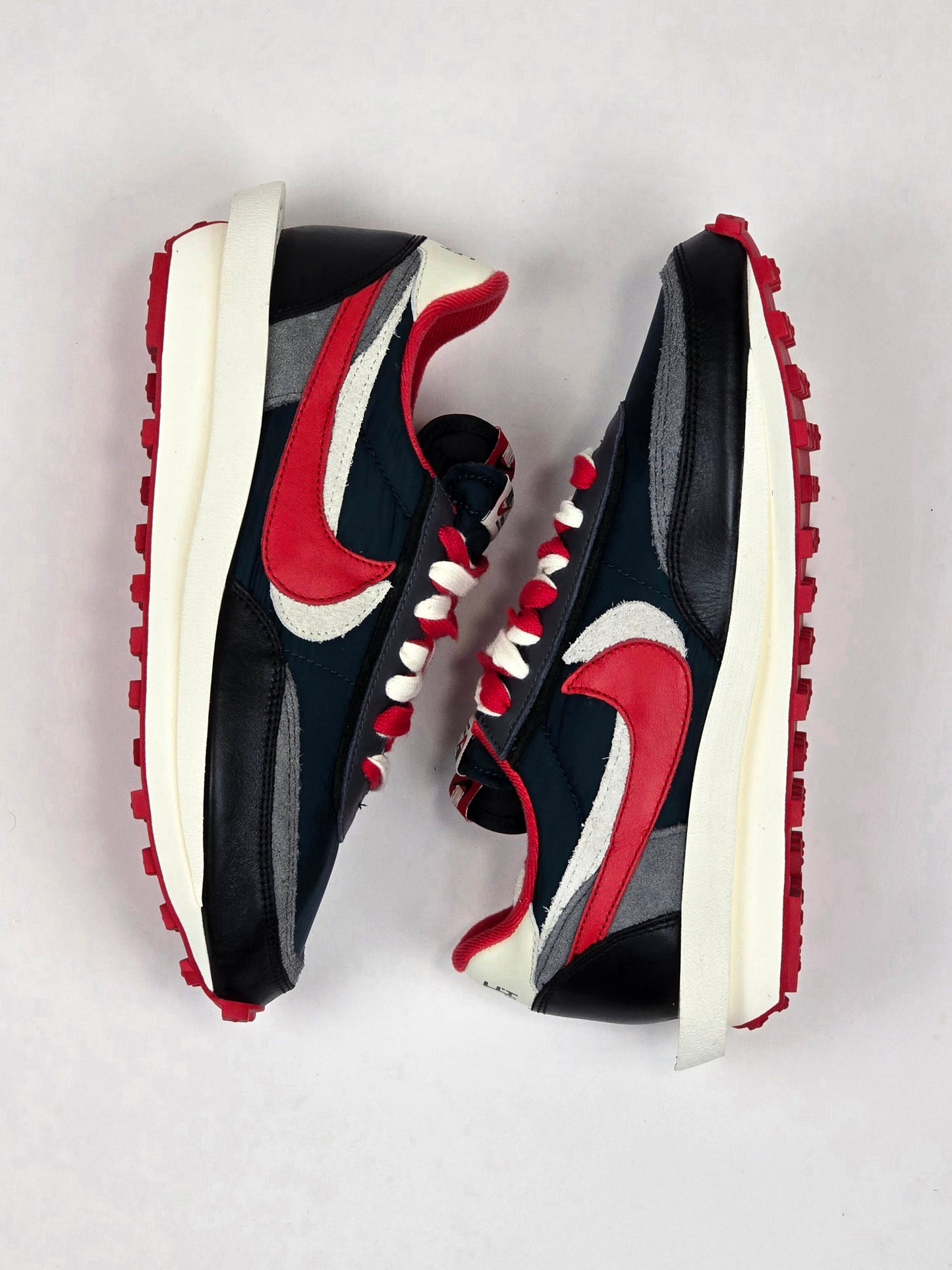 2021 NIKE LD WAFFLE SACAI UNDERCOVER MIDNIGHT SPRUCE UNIVERSITY RED