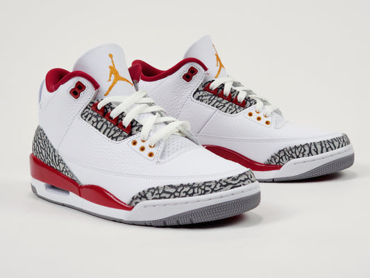 2022 AIR JORDAN 3 RETRO CARDINAL RED