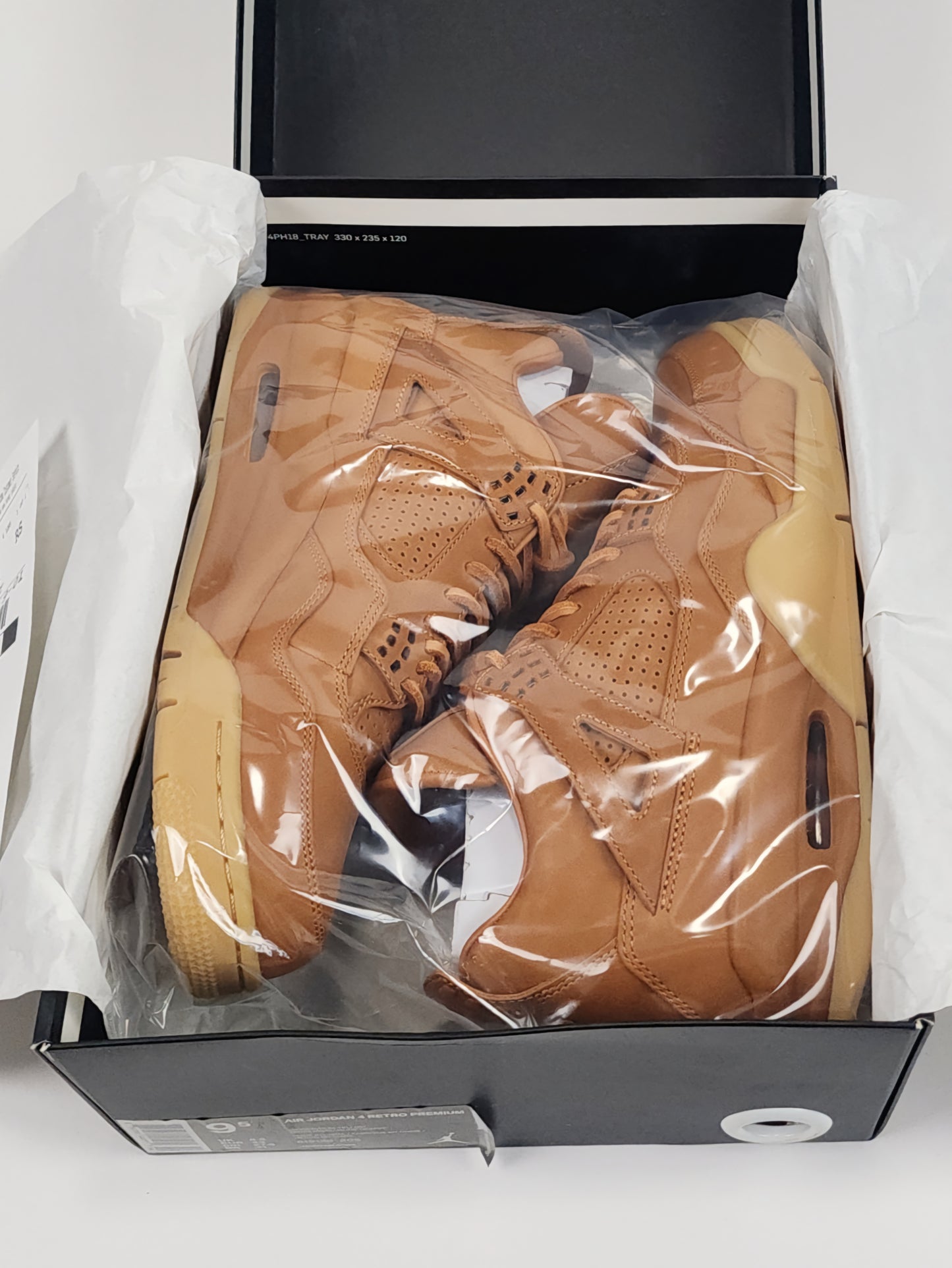 2016 AIR JORDAN 4 RETROGINGER WHEAT