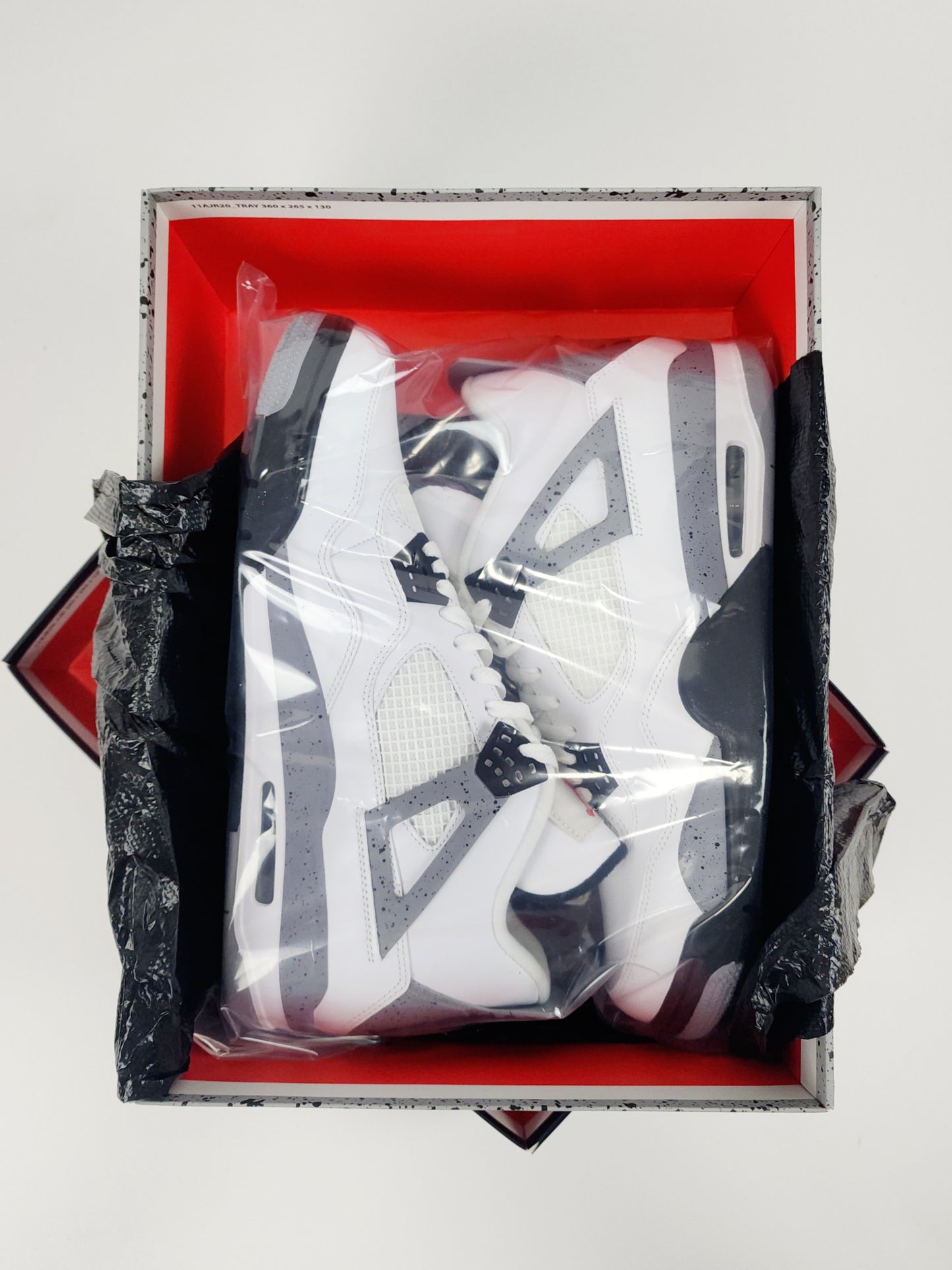 2012 AIR JORDAN 4 RETRO WHITE CEMENT