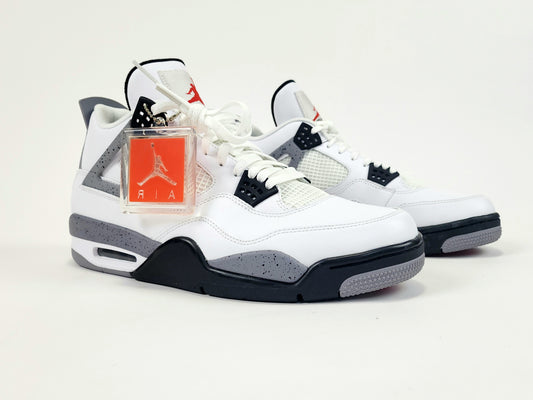 2012 AIR JORDAN 4 RETRO WHITE CEMENT