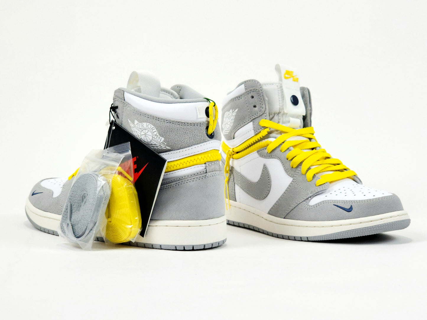 2021 NIKE AIR JORDAN 1 HIGH SWITCH LIGHT SMOKE