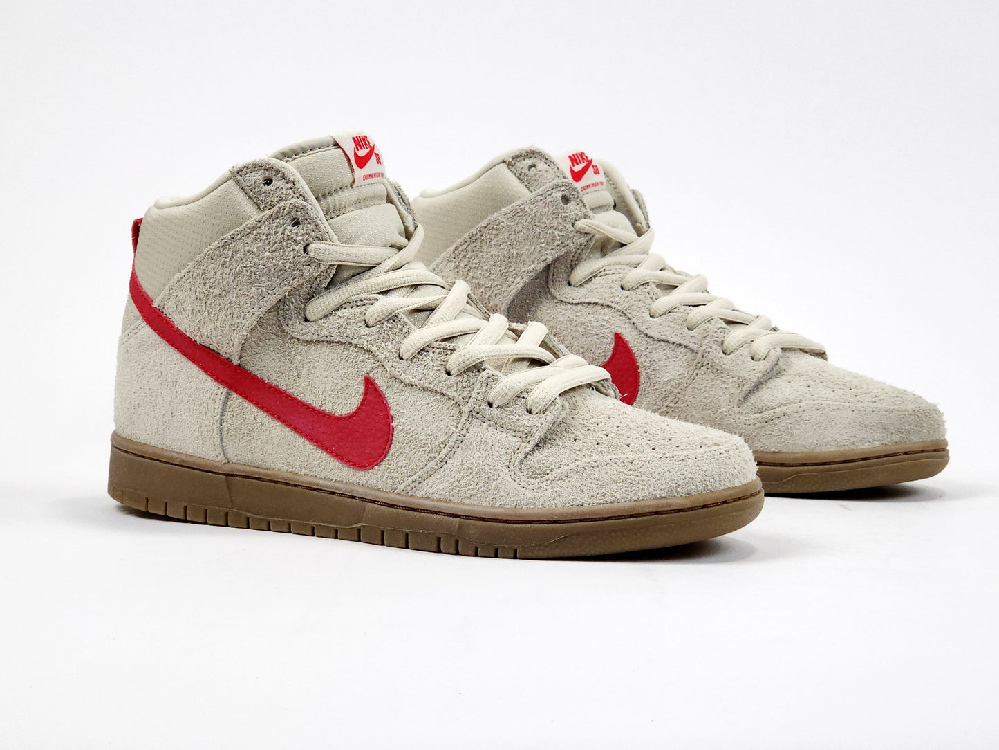 2012 NIKE SB DUNK HIGH BIRCH HYPER RED