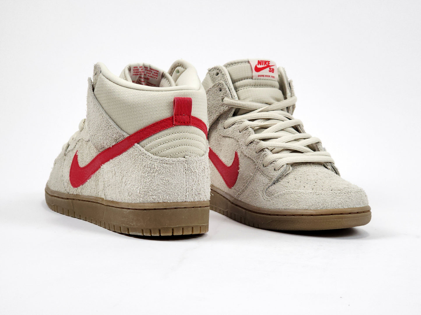 2012 NIKE SB DUNK HIGH BIRCH HYPER RED