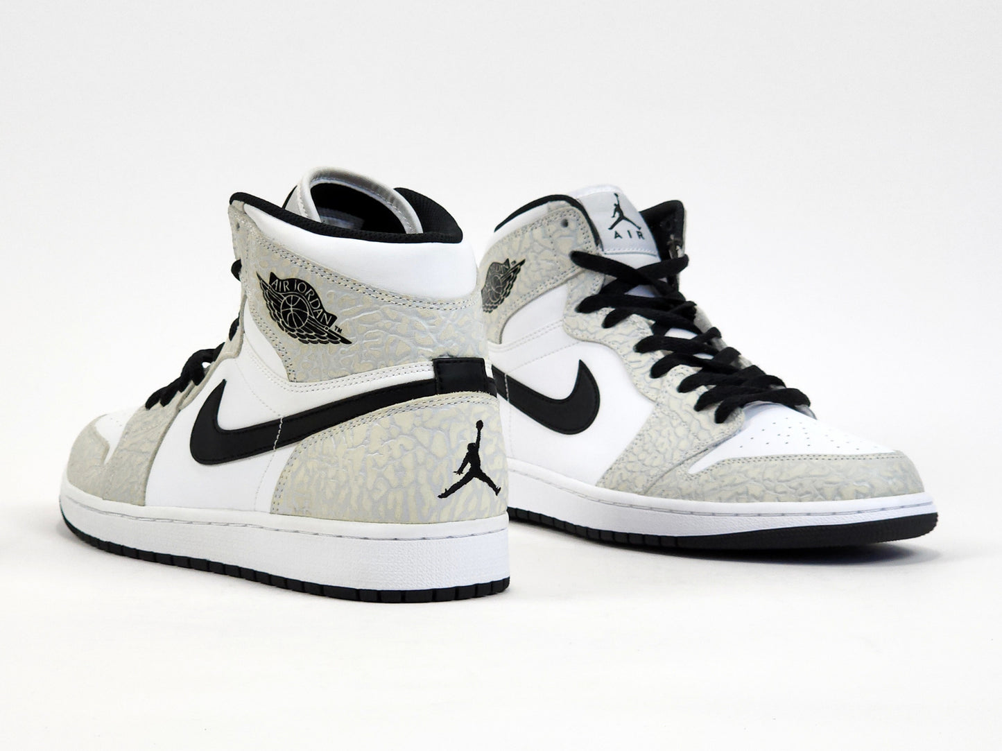 2016 AIR JORDAN 1 RETRO HIGH WHITE ELEPHANT PRINT