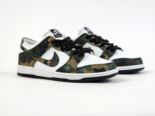 2016 NIKE SB DUNK LOW CAMO LEGION GREEN