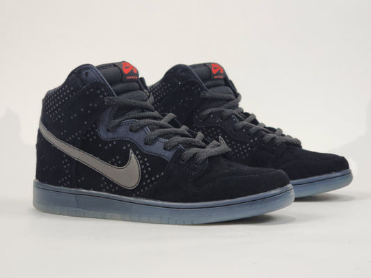 2015 NIKE SB DUNK FLASH PACK BLACK ICE (FACTORY FLAWED)