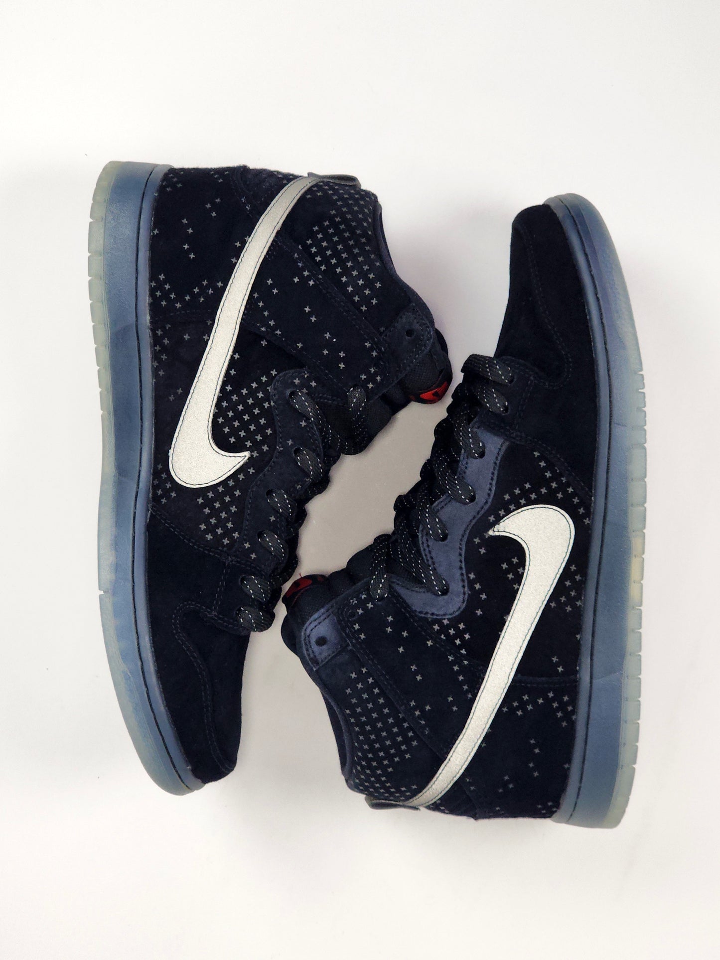 2015 NIKE SB DUNK FLASH PACK BLACK ICE (FACTORY FLAWED)