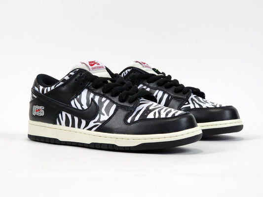 2021 NIKE SB DUNK OG QS LOW QUARTERSNACKS ZEBRA CAKES