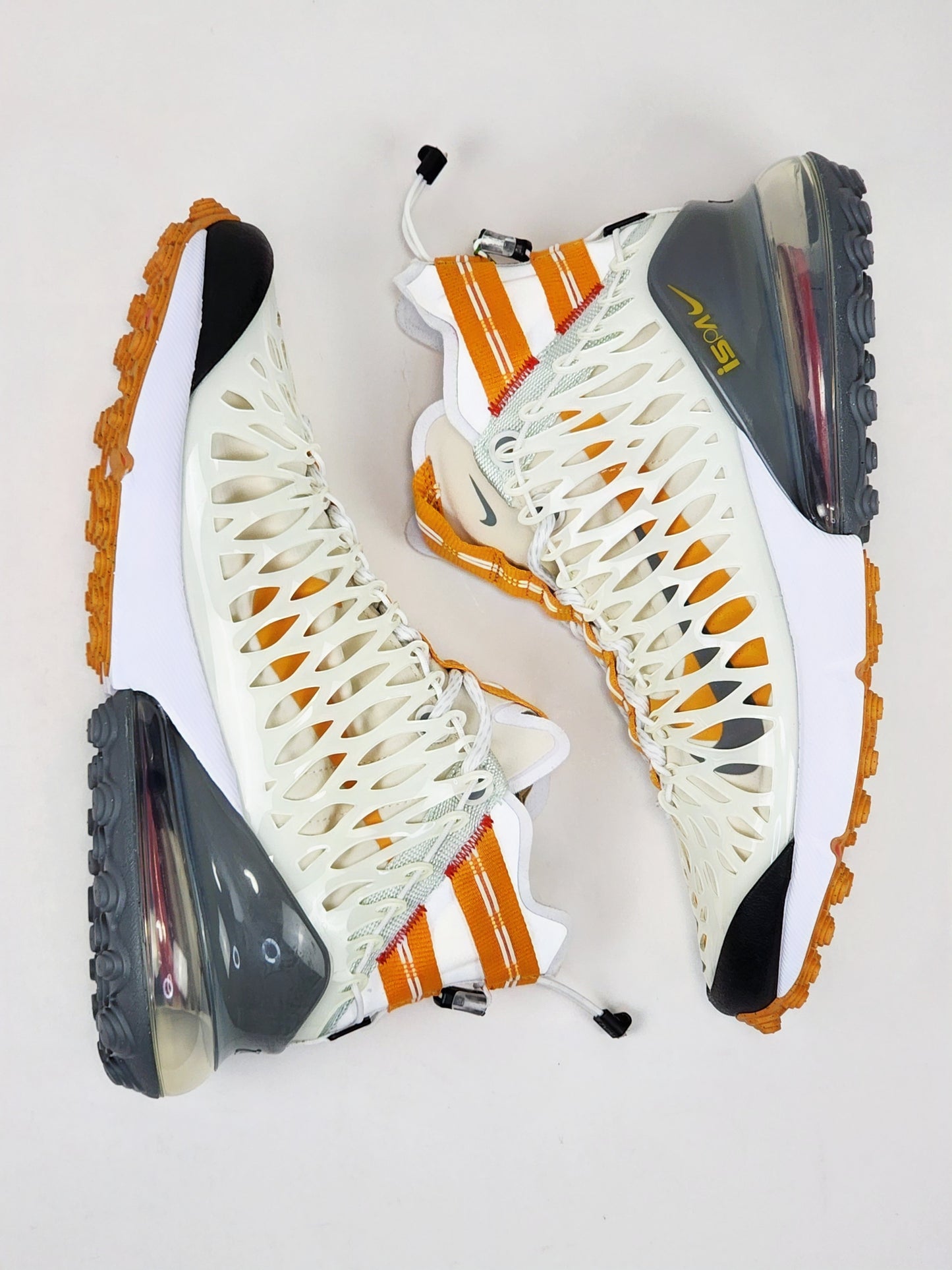 2019 NIKE AIR MAX 270 ISPA GHOST WHITE AΜΒER RISE