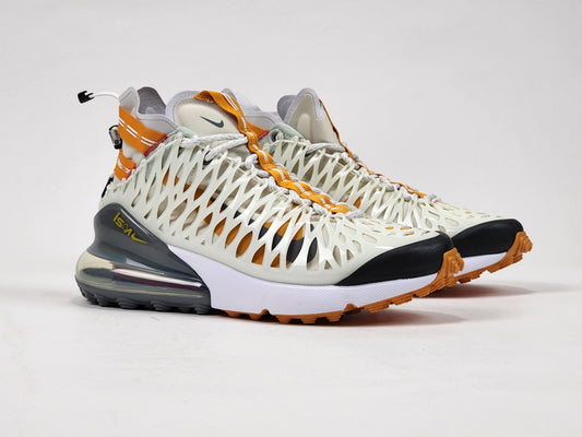 2019 NIKE AIR MAX 270 ISPA GHOST WHITE AΜΒER RISE