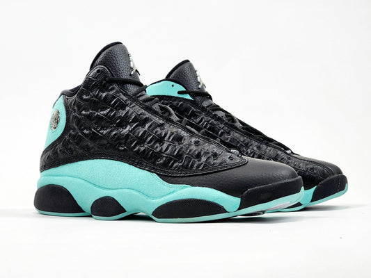 2019 AIR JORDAN 13 RETRO BLACK ISLAND GREEN