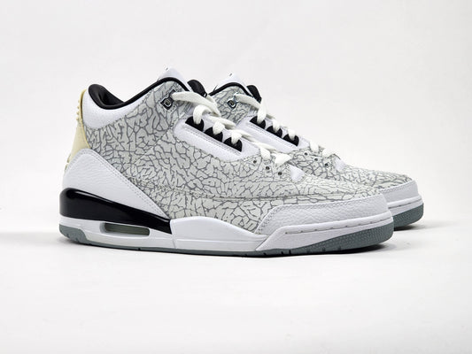 2007 AIR JORDAN 3 RETRO WHITE FLIP