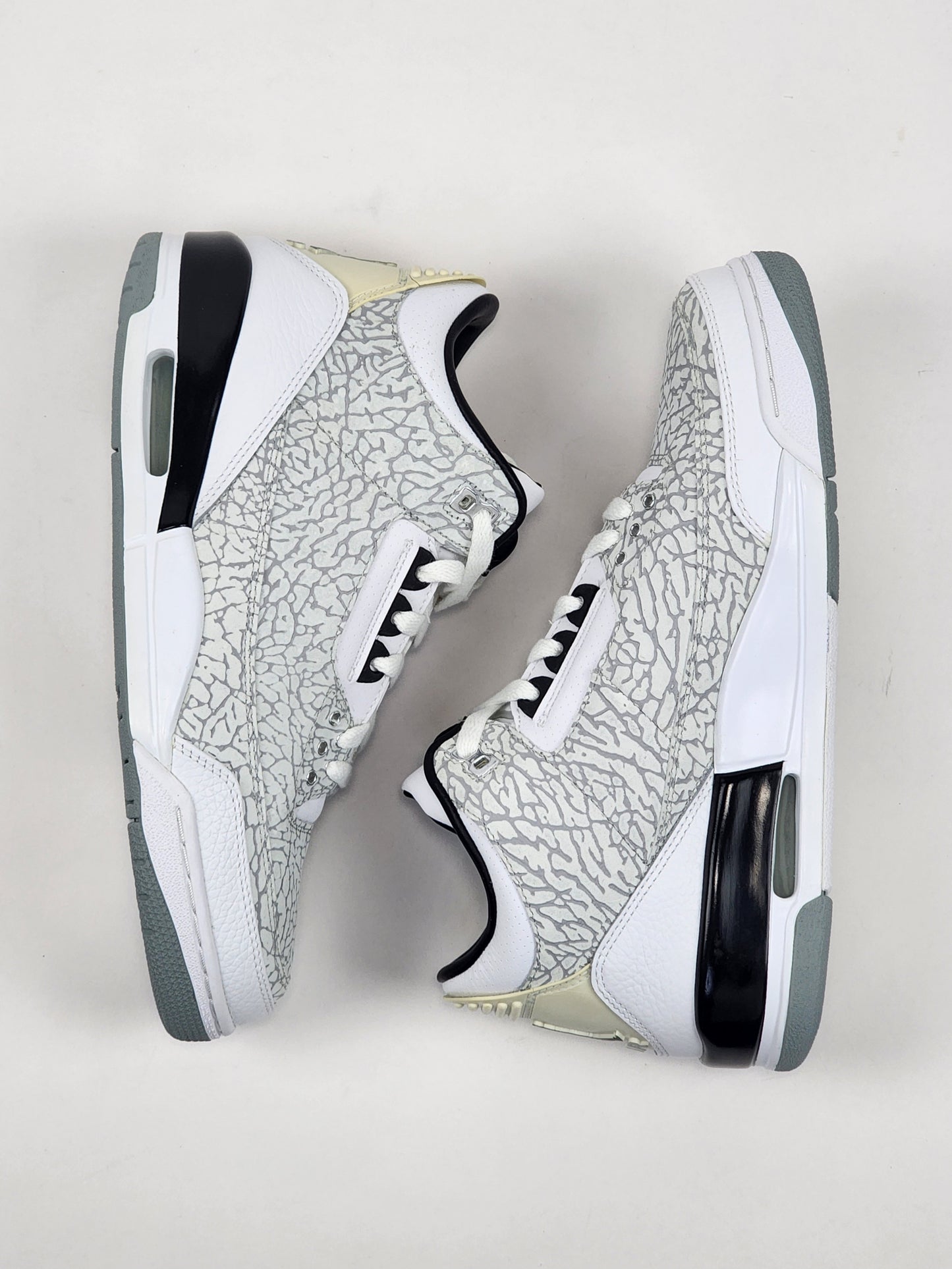 2007 AIR JORDAN 3 RETRO WHITE FLIP