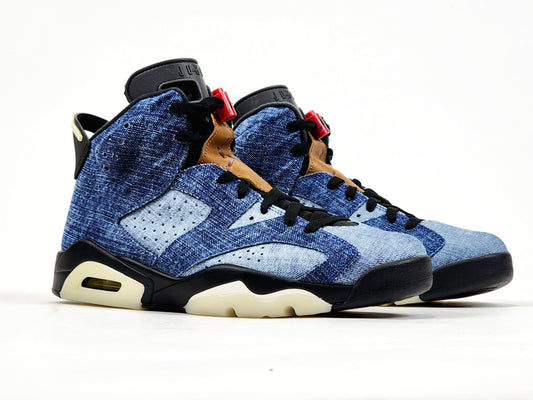 2019 JORDAN 6 RETRO WASHED DENIM