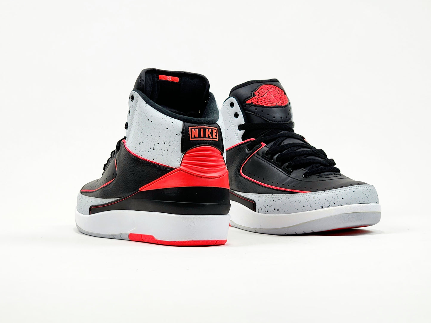 2014 AIR JORDAN 2 RETRO INFRARED CEMENT