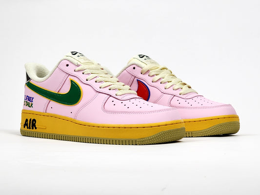 2022  NIKE AIR FORCE 1 LOW '07 FEEL FREE, LET'S TALK