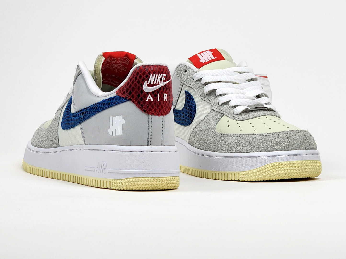 2021 NIKE AIR FORCE 1 LOW SP UNDEFEATED 5 ON IT DUNK VS AF1