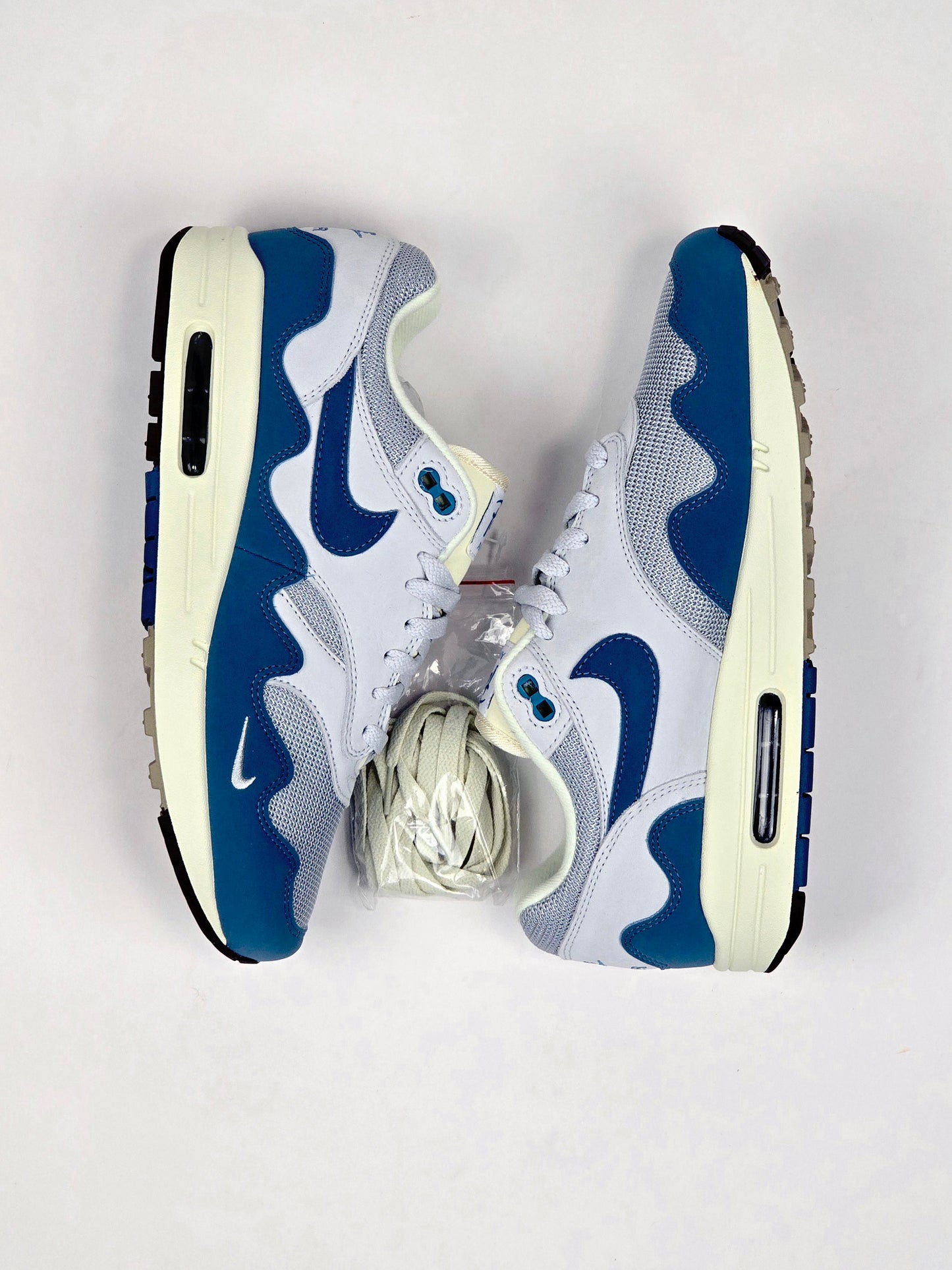 2021 NIKE AIR MAX 1 PATTA WAVES NOISE AQUA