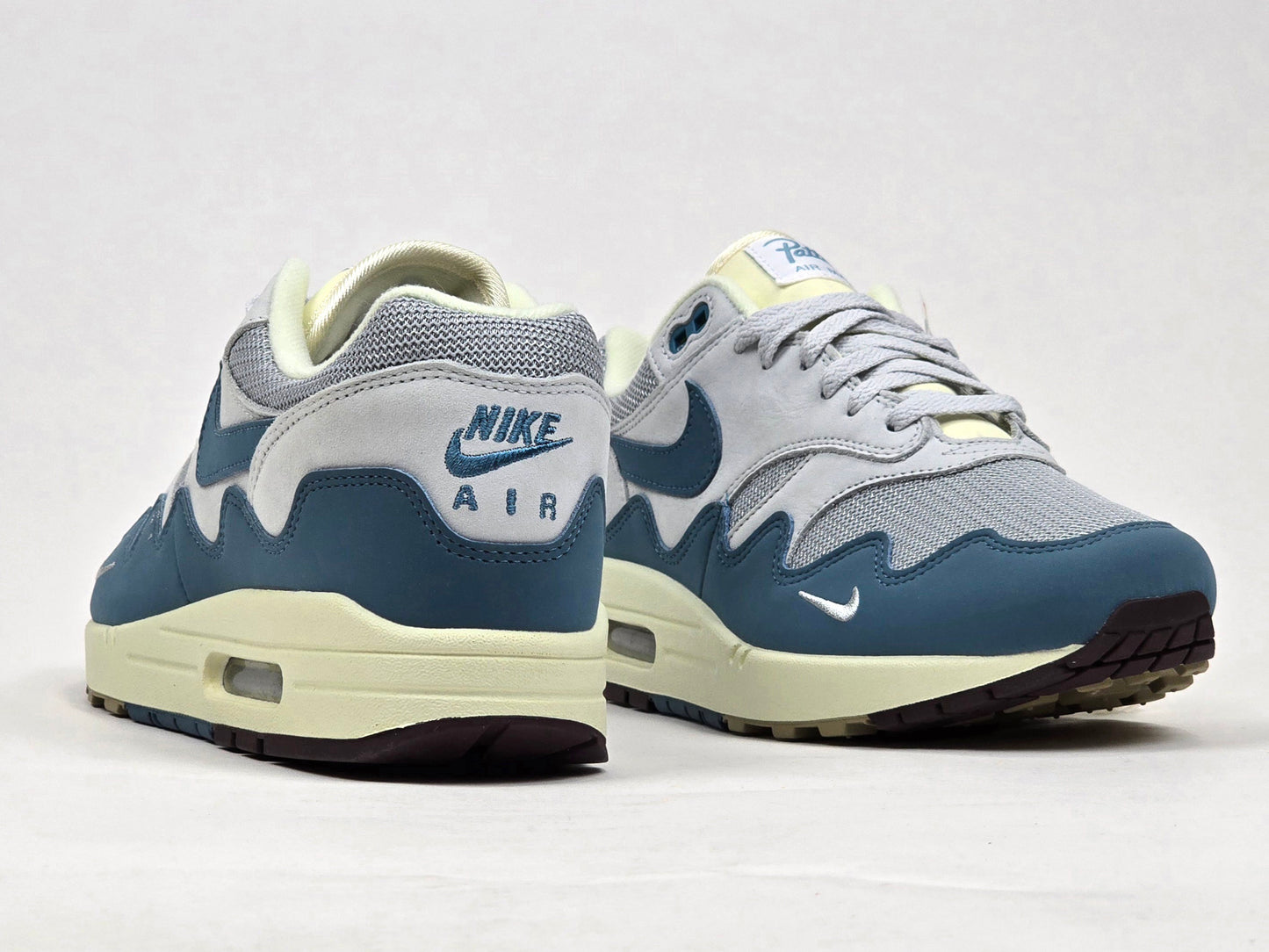 2021 NIKE AIR MAX 1 PATTA WAVES NOISE AQUA