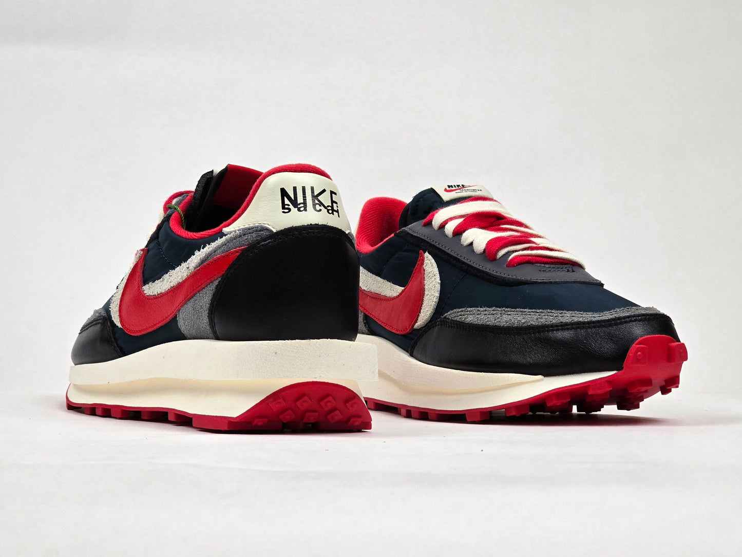 2021 NIKE LD WAFFLE SACAI UNDERCOVER MIDNIGHT SPRUCE UNIVERSITY RED