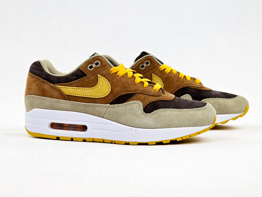 2022 NIKE AIR MAX 1 PRM DUCK PECAN YELLOW OCHRE