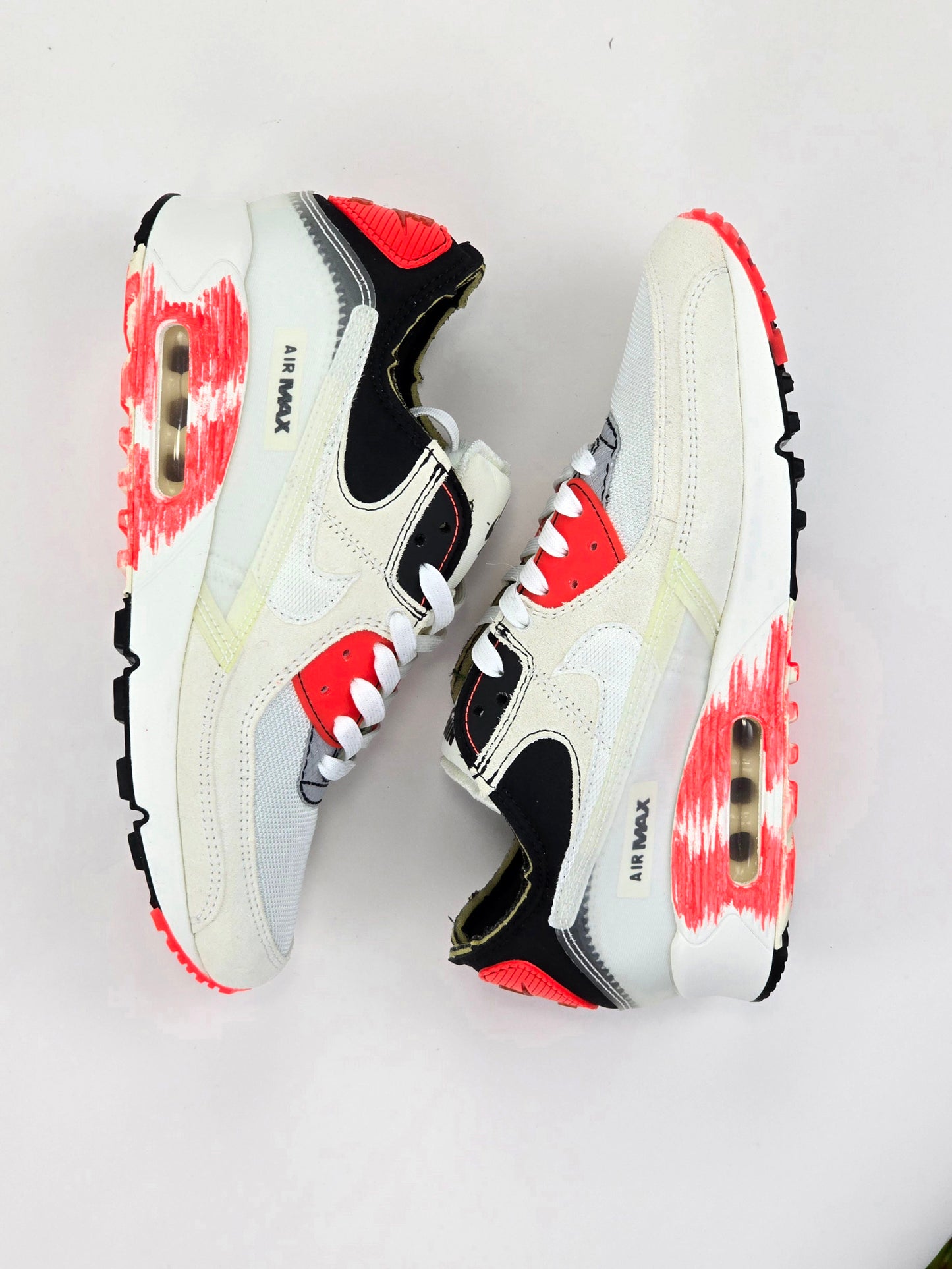 2020 NIKE AIR MAX 90 PRM ARCHETYPE BRIGHT CRIMSON