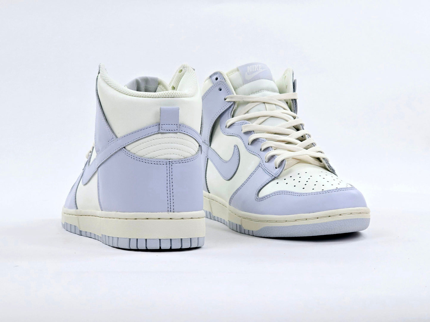 2021 WOMEN'S NIKE DUNK HIGH SAIL FOOTBALL GREY
